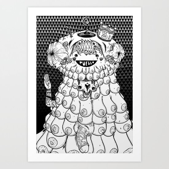 Cute Rapist Art Print