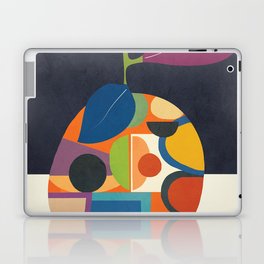 Abstract fruit shapes 01 Laptop Skin