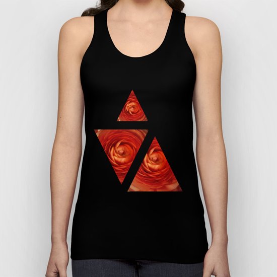 Orange Unisex Tank Top