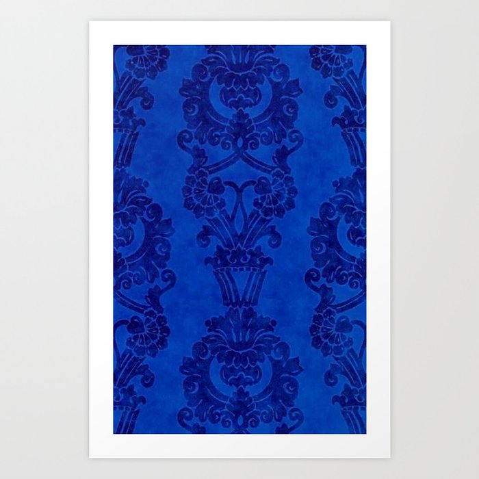  ROYAL BluE Art Print