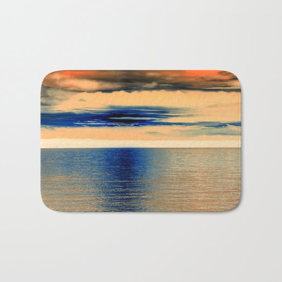 Sunset at Sea 07 Bath Mat