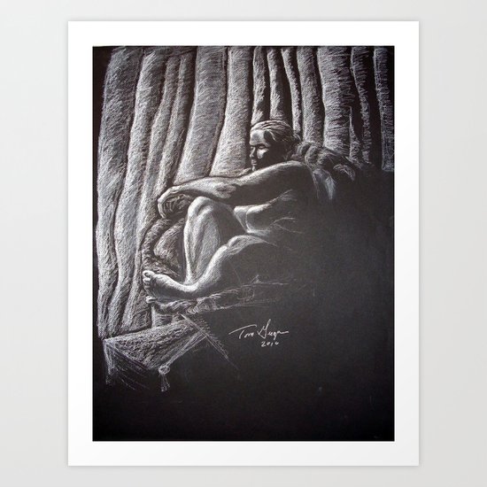 Woman 4 Art Print