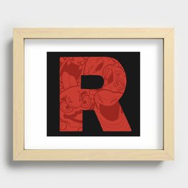 TEAM ROCKET Recessed Framed Print