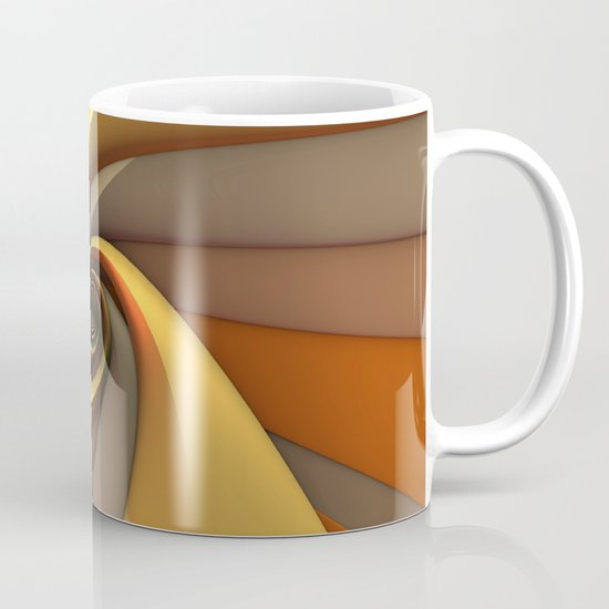 Tri-Gold Spiral Mug