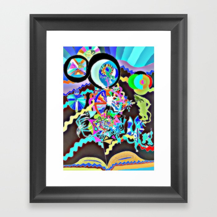 The Magical Me Inverted Framed Art Print