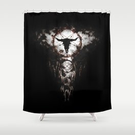 Dreamcatcher - Pentagram Shower Curtain
