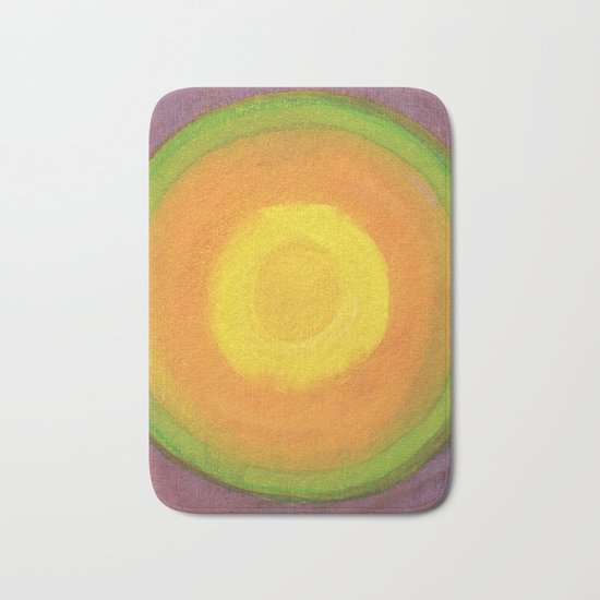 Sun above purple Sky Bath Mat