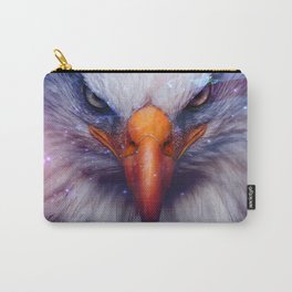 American Flag & Eagle Carry-All Pouch