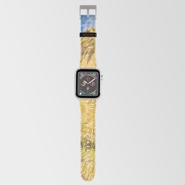 Meules de ble, Wheat Stacks, 1888 by Vincent van Gogh Apple Watch Band