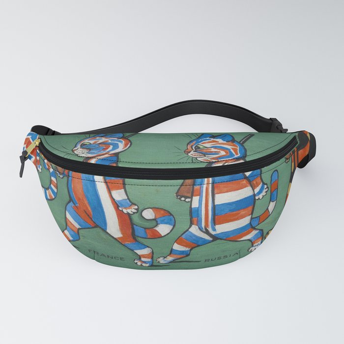 Louis Wain Were All Going To Berlin On The Spree  Fanny Pack