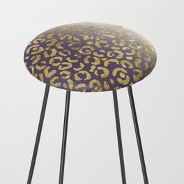 Ombre Glam Leopard Print 02 Counter Stool