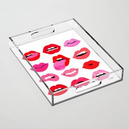 Lips of Love Acrylic Tray