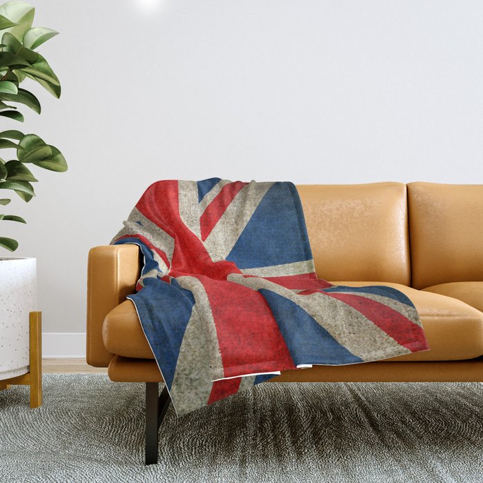 Union jack throw sale blanket