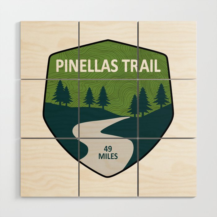 Pinellas Trail Wood Wall Art