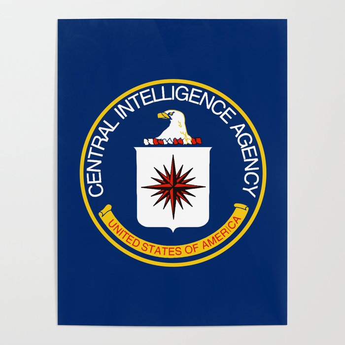 CIA Flag Poster