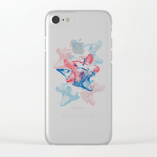 Wild Dogs Clear iPhone Case
