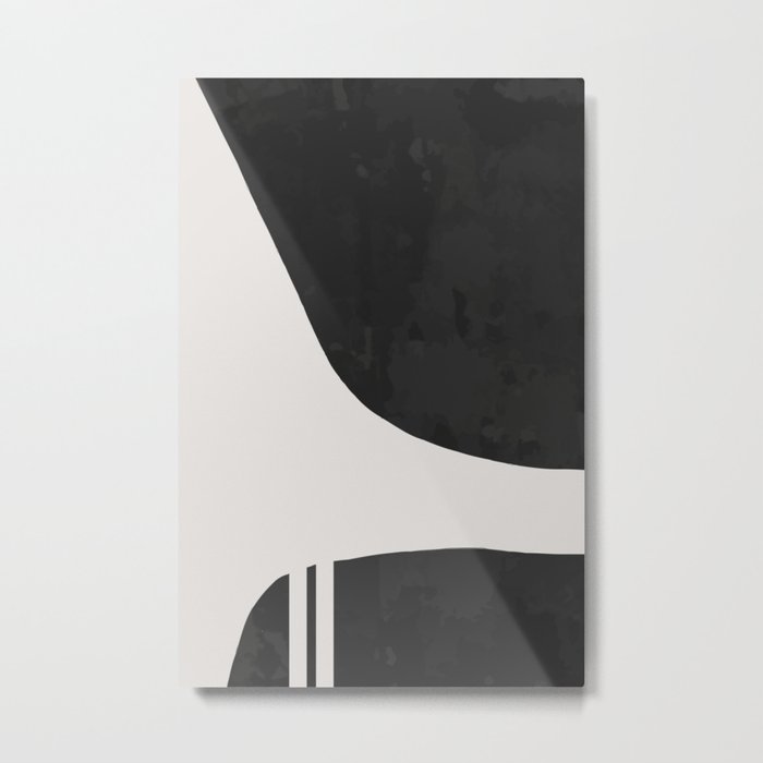 Modern Abstract Art Print | Home Decor Modern Set of 1 | 1/2 Metal Print