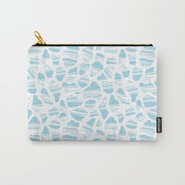 Okapi Spotted Pattern ~ Island Blue Palette Carry-All Pouch