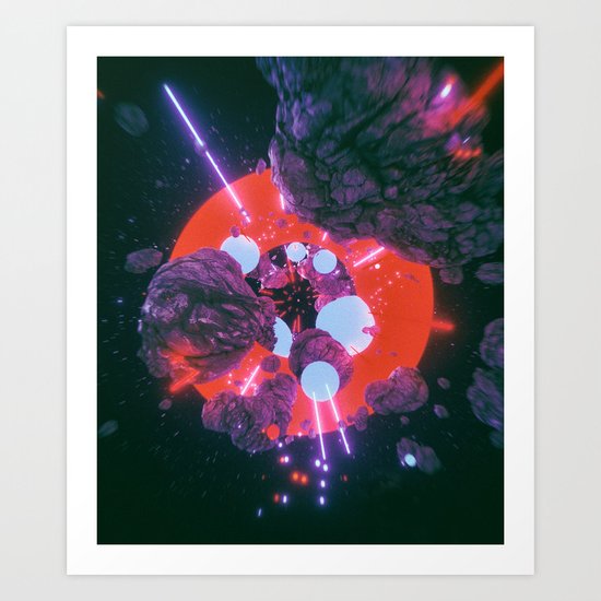STAR-BARF.990 (everyday 05.22.16) Art Print