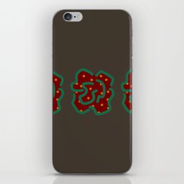 Three spotted flowers 3 iPhone Skin