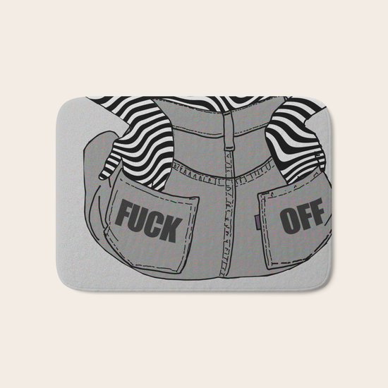 DENIM GIRL Bath Mat