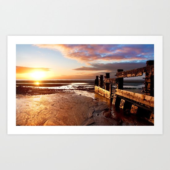 Evening Glow Art Print