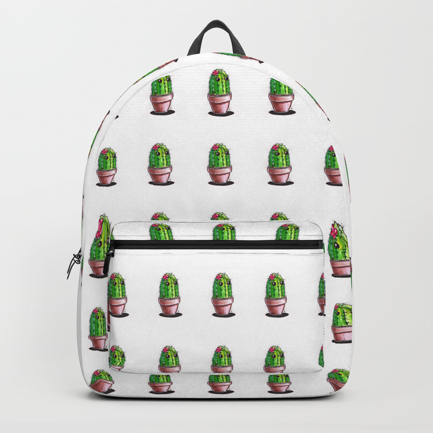 cute cactus backpack