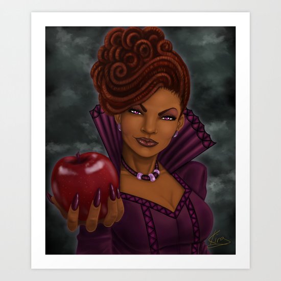 The Dreaded Queen Art Print
