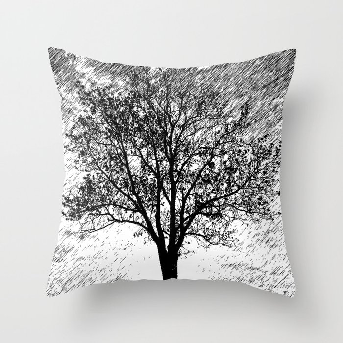 Tree Throw Pillow
