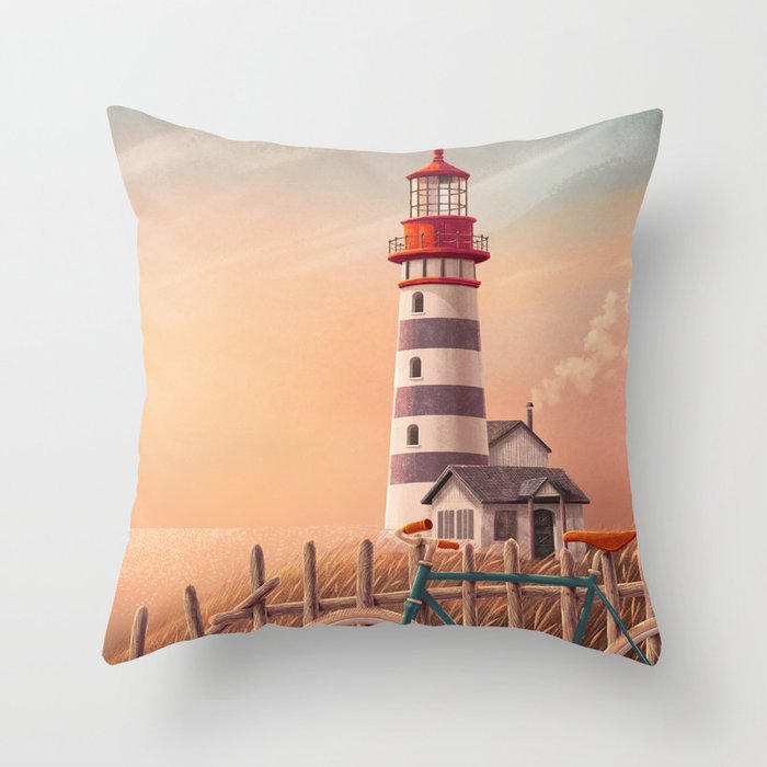 Home away from home Throw Pillow