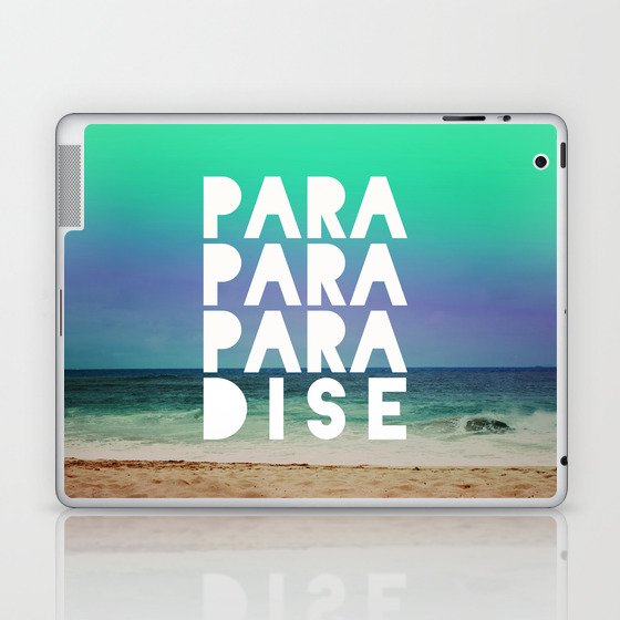 PARADISE (AQUA) Laptop & iPad Skin