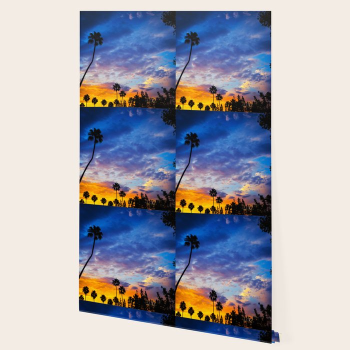 California Sunset Ii Wallpaper By Haroulita Society6