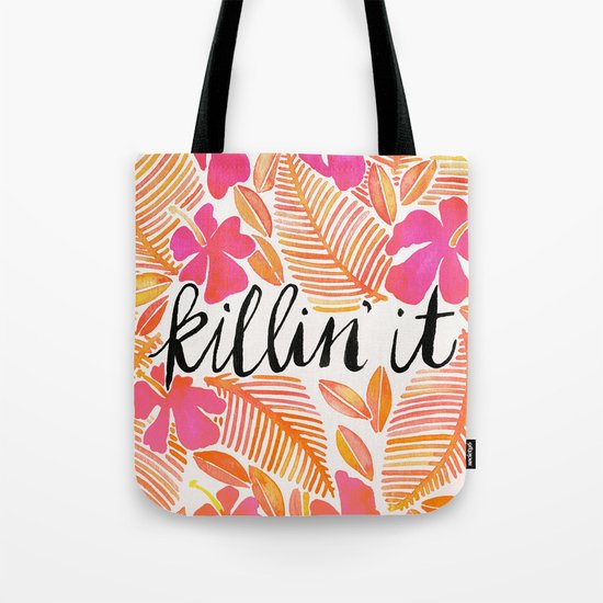 Killin' It – Melon Ombré Tote Bag