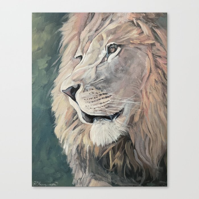 Lion: When We Meet Again Canvas Print