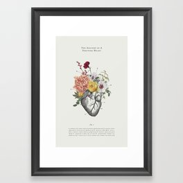 A Thriving Heart Framed Art Print