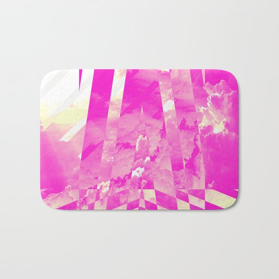 CLOUDS MINGLE WITH LINES 4 Bath Mat