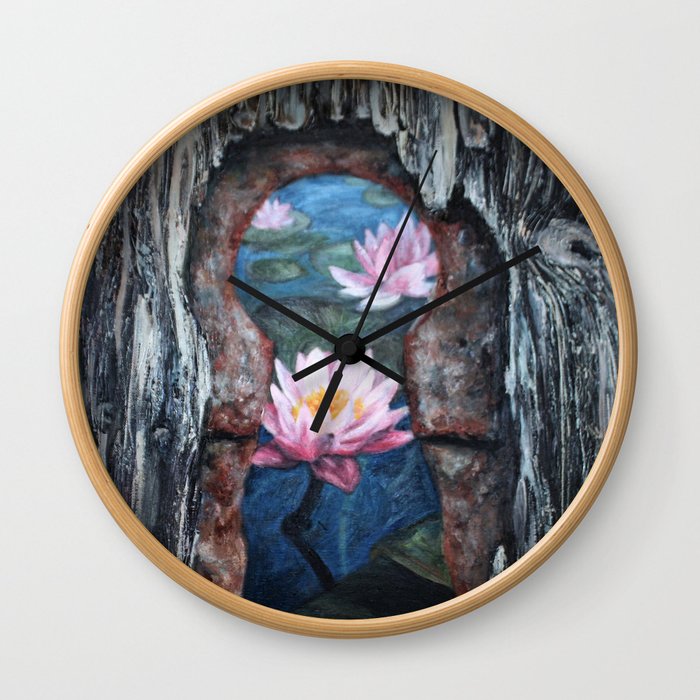 Looking Within Wall Clock