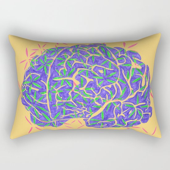 Brain Rectangular Pillow