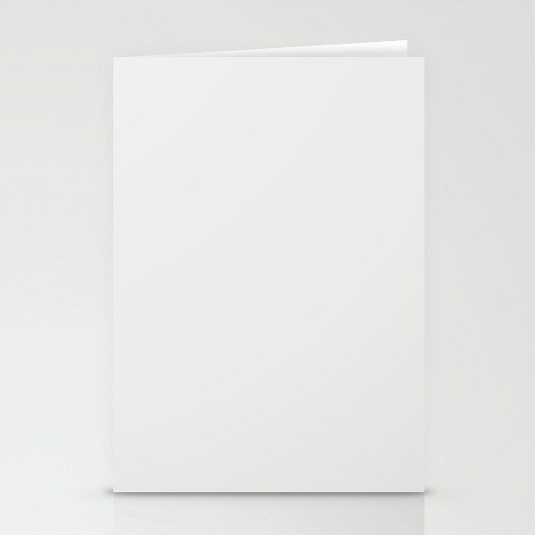 White & Snowy Stationery Cards