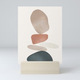 Balancing Stones 25 Mini Art Print