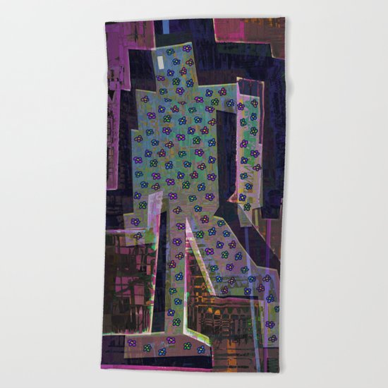 Experimental Robotic Lab Beach Towel