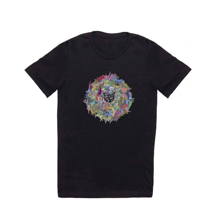 Cats Donut Galaxy - Rainbow Earth T Shirt