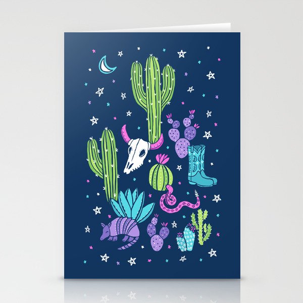 Old Sonoran Night Stationery Cards