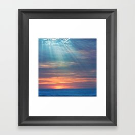 La Playa  Framed Art Print