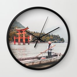 Tori Gate Wall Clock | Nature, Japanesefisherman, Japan, Colorful, Japanesewonders, Photo, Japanesetradition, Asianart, Japanesereligion, Travelphotography 