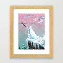 Singing in the Year Framed Art Print
