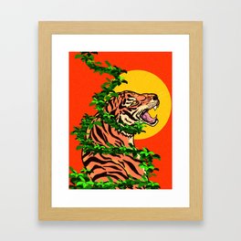 Entangled Beast Framed Art Print