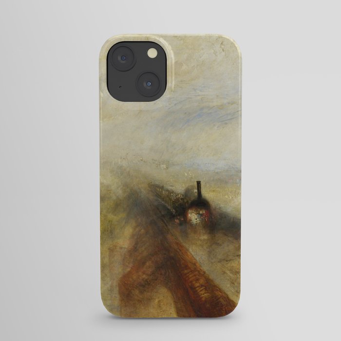 J. M. W. Turner "Rain, Steam and Speed – The Great Western Railway" iPhone Case