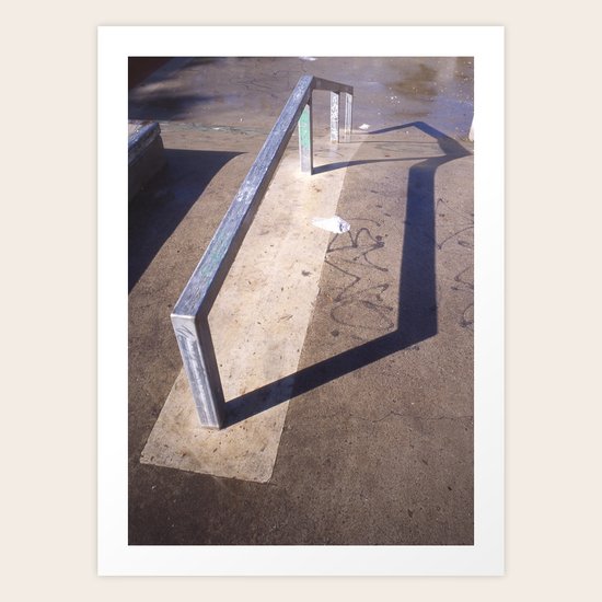 Ground steel Art Print