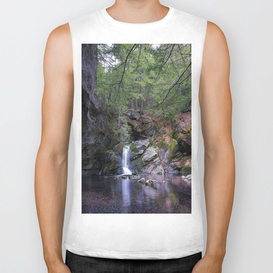 Purgatory Falls NH in May Biker Tank